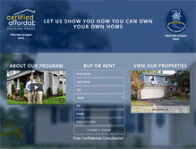 Tablet Screenshot of integritypropertiesforyou.com